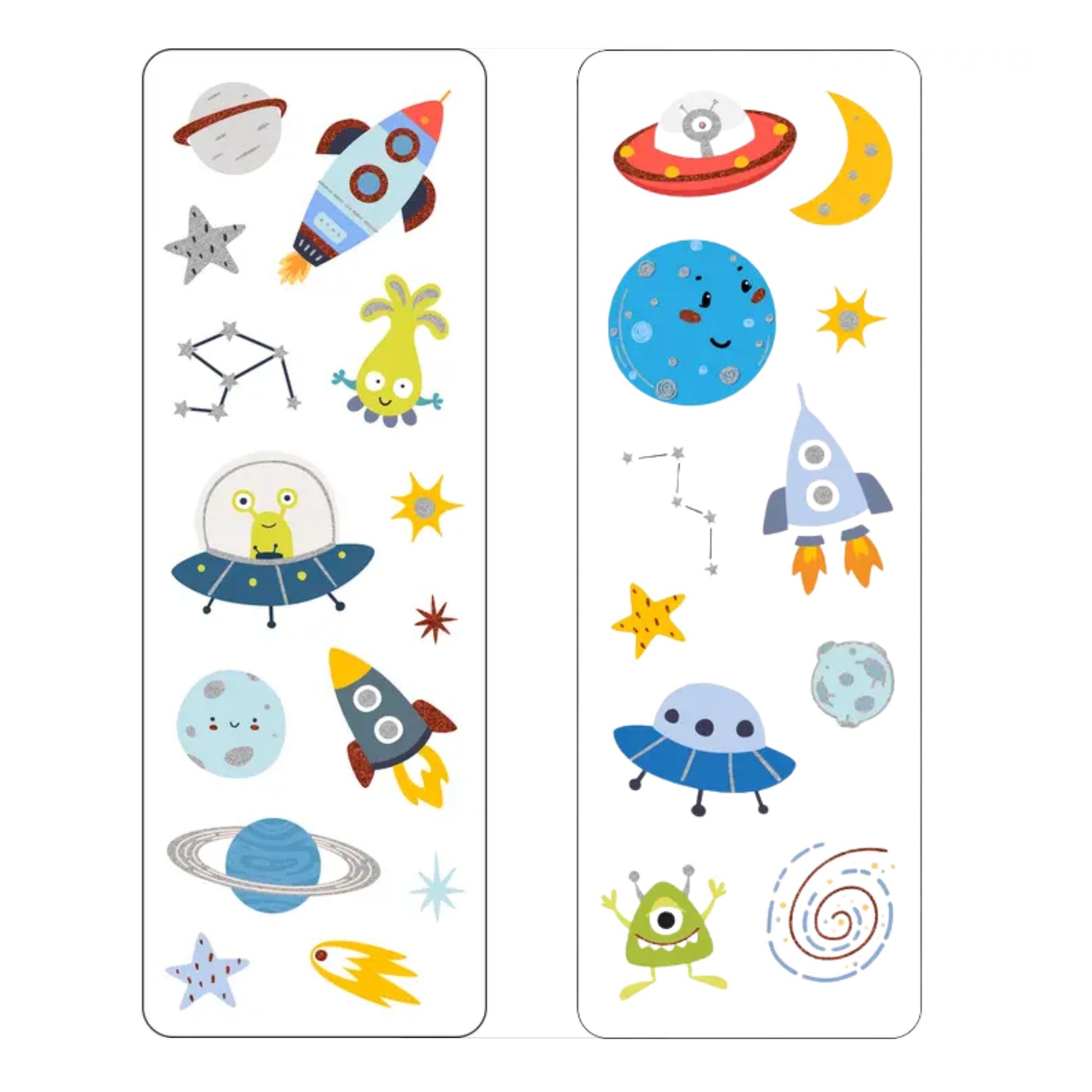 Lost in Space Holographic Sticker Set