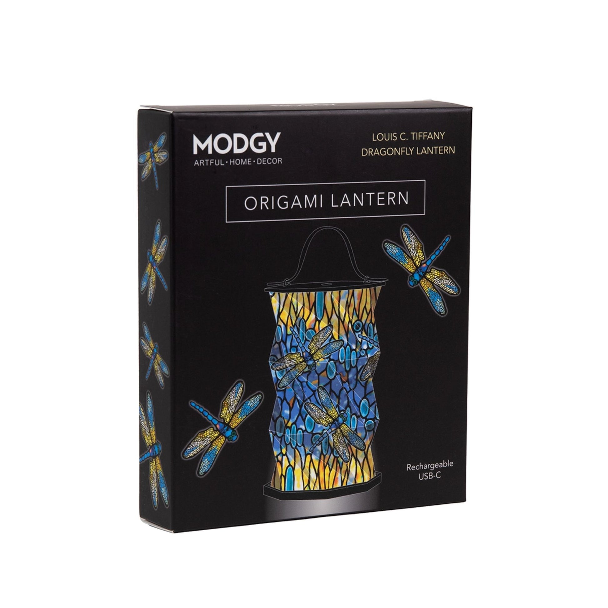 Louis C. Tiffany Dragonfly Expandable LED Lantern