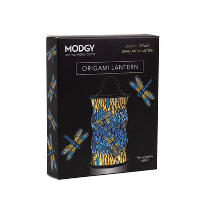 Louis C. Tiffany Dragonfly Expandable LED Lantern
