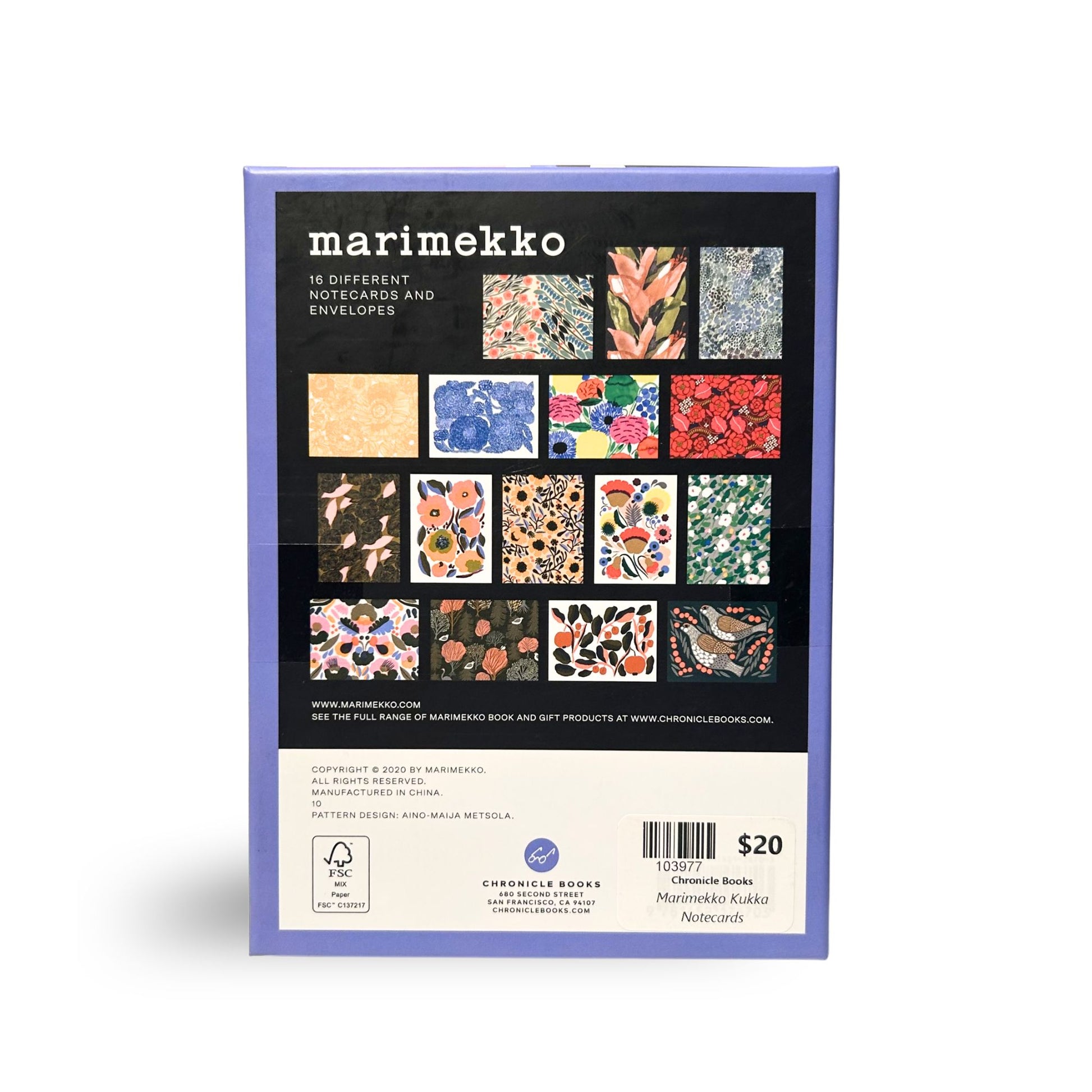 Marimekko Kukka Note Cards