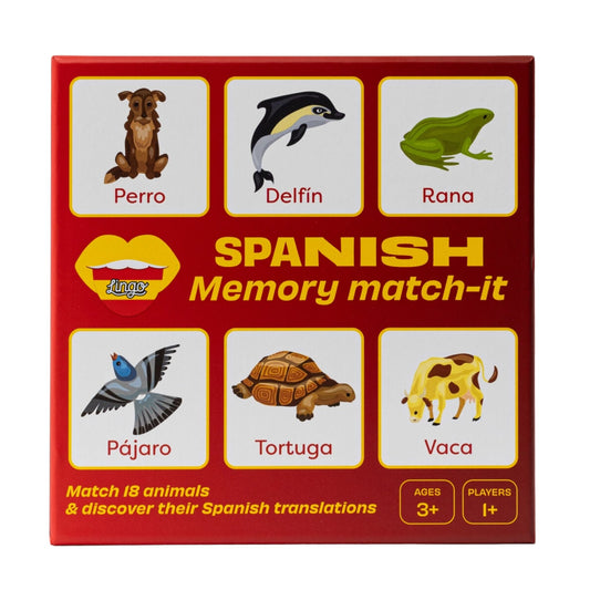 Memory Spanish Animals