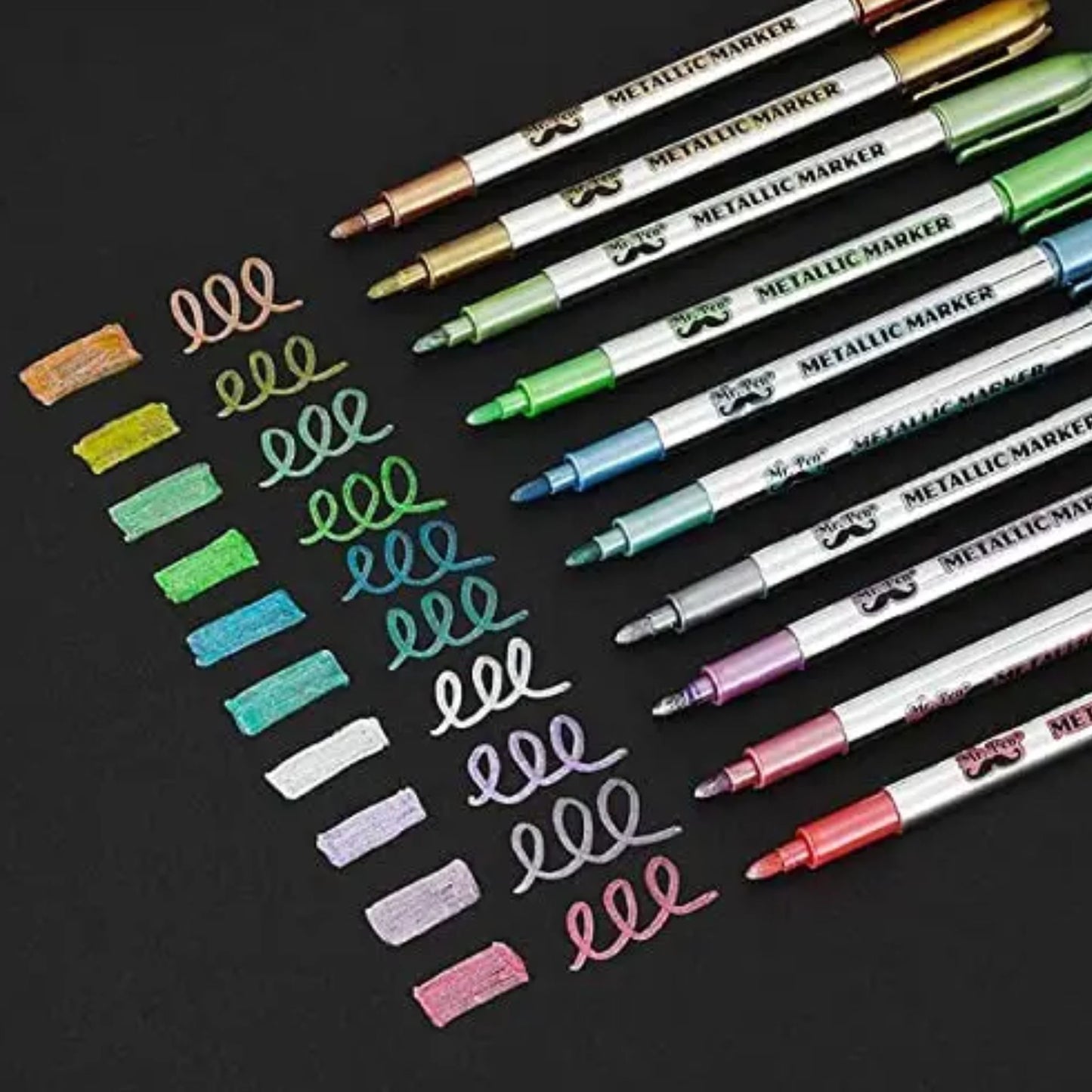 Metallic Markers Set of 10