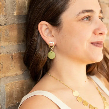 Mid Mod Geometric Earrings