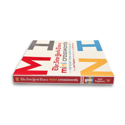 Mini Cross Word Puzzle Book for Travel