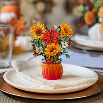 Mini Pumpkin harvest Greeting card