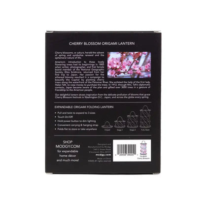 Modgy Rechargeable Cherry Blossom Origami Lantern