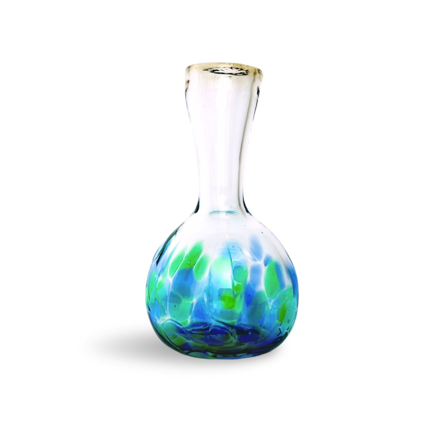 Mom's Blue and Green Vase for Mother's Day