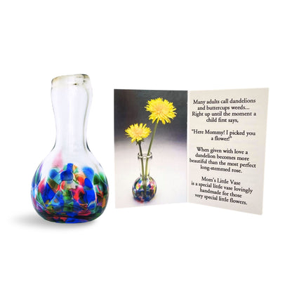 Mom's Little Glass Vase - Karen's Bday