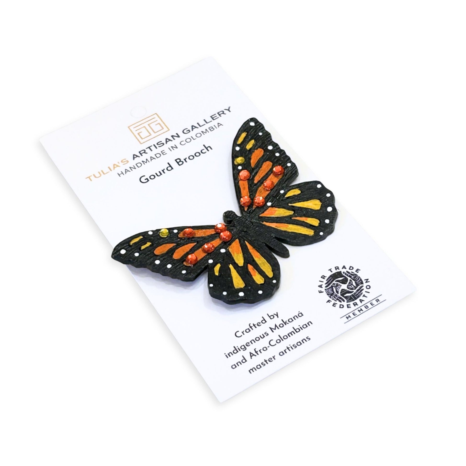 Monarch Brooch 
