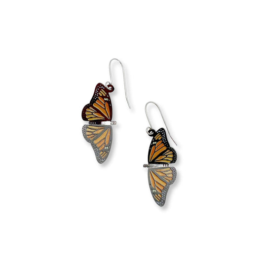 Monarchs Drop Earrings Butterfly
