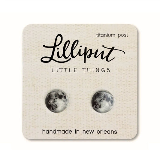 Moon Earrings Life in Space