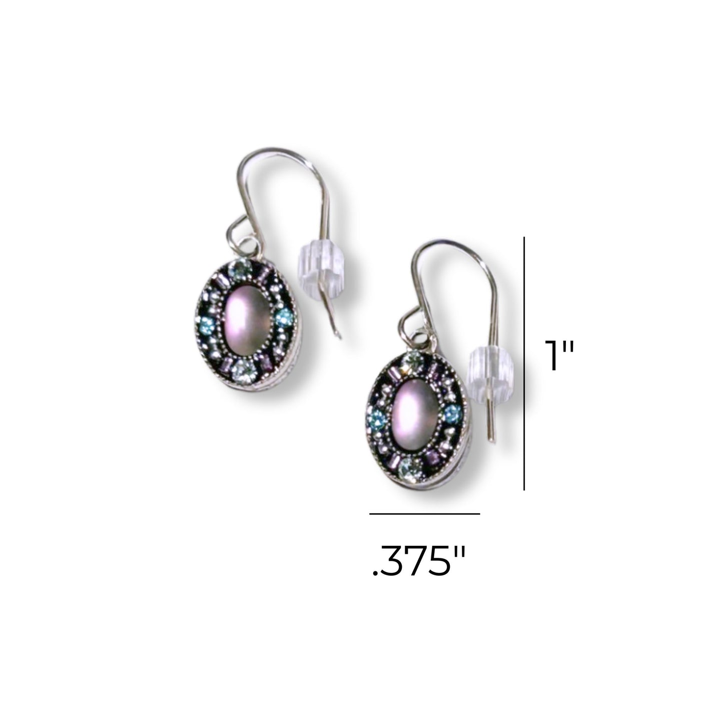 Moonlight Oval Drop Style Earrings Firefly