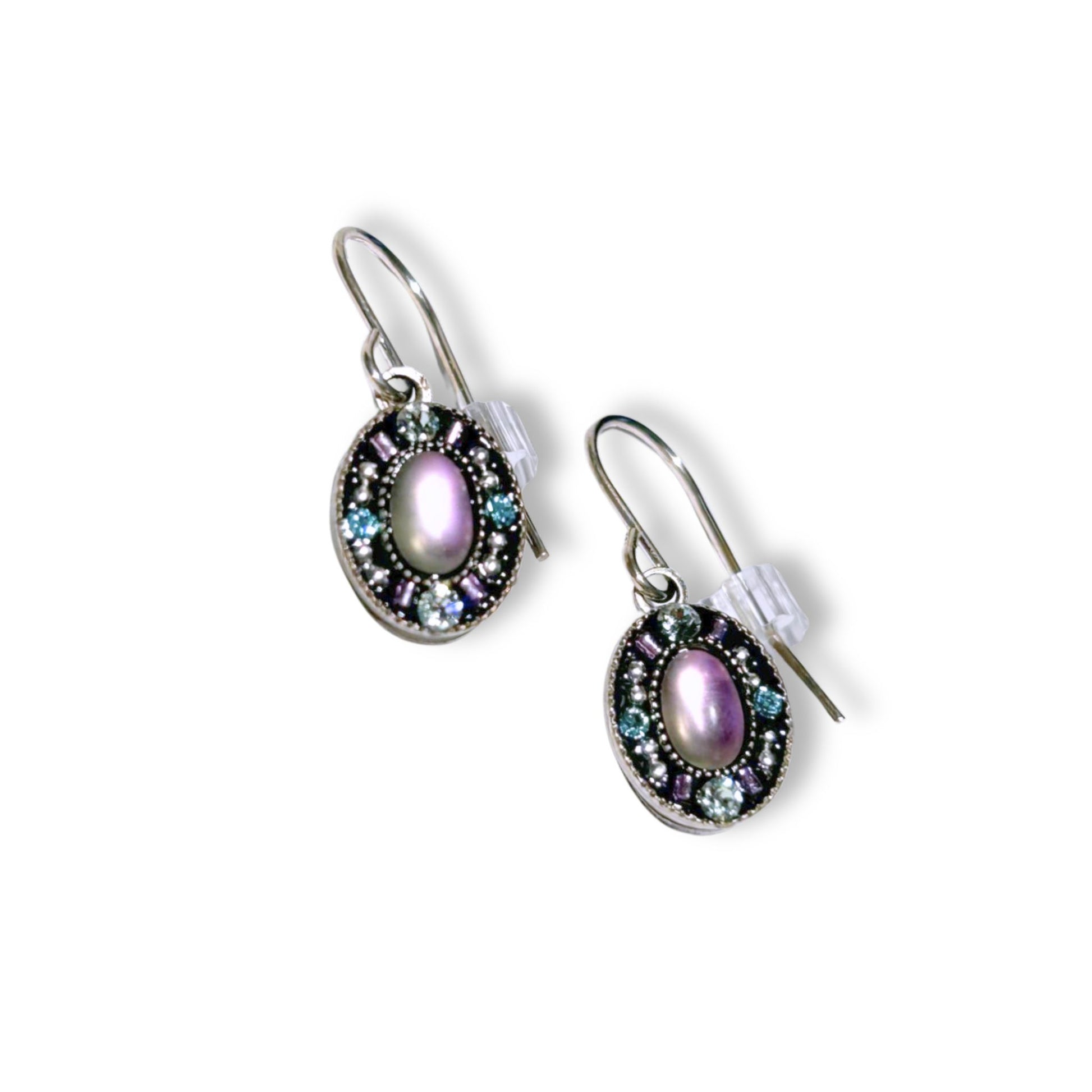 Moonlight Oval Drop Style Earrings soft
