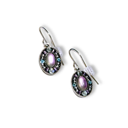 Moonlight Oval Drop Style Earrings soft