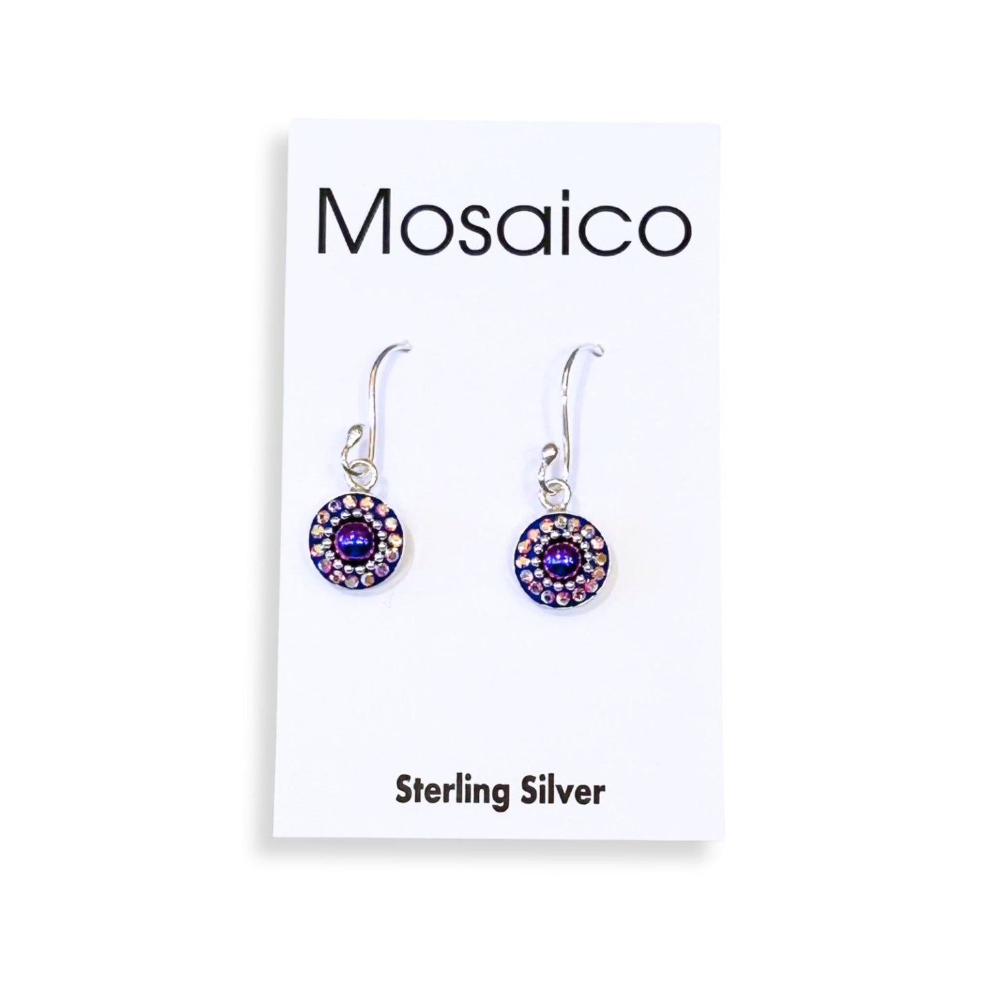 Mosaico Dangle Dot Earrings Aurora