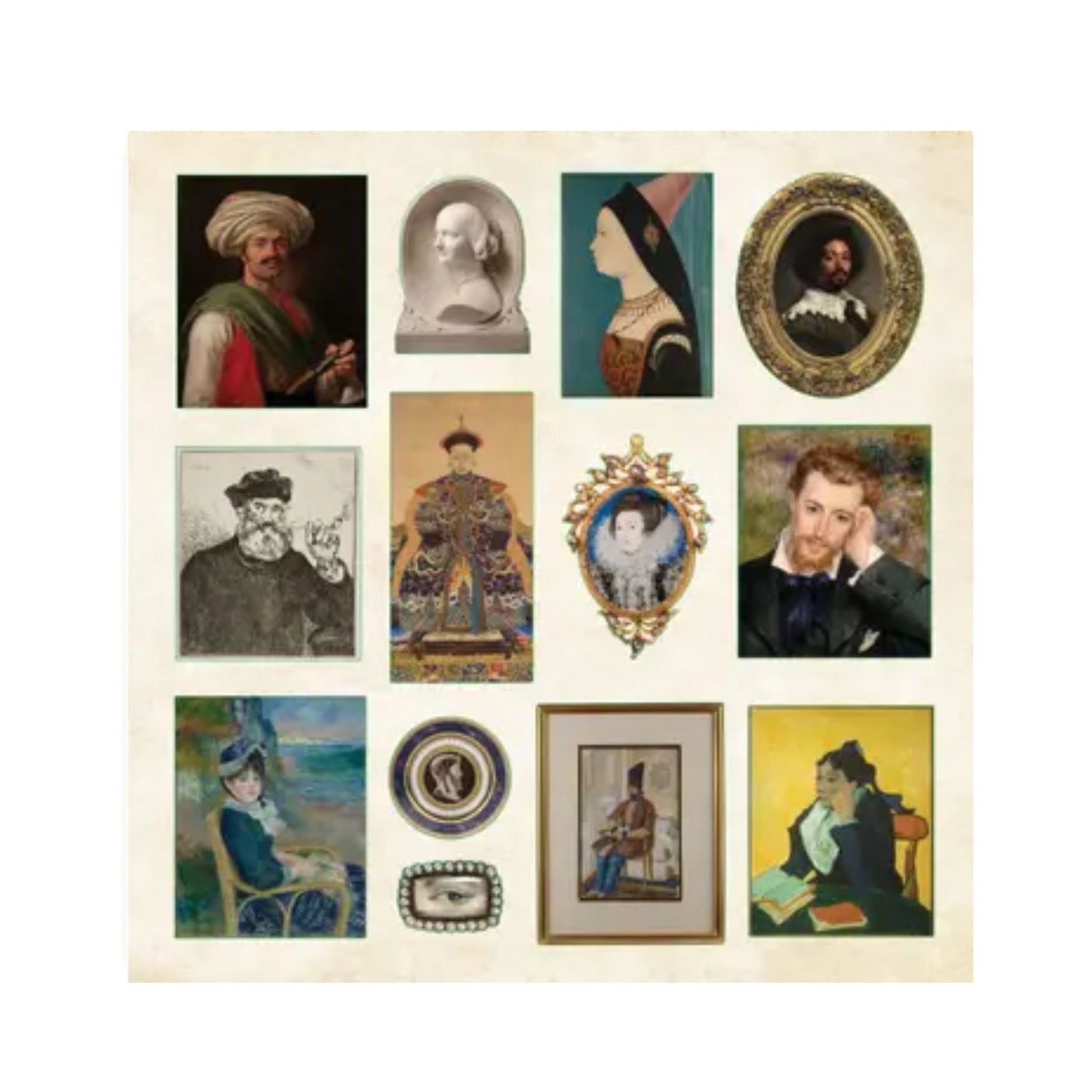 Museum Fine Art Sticker book