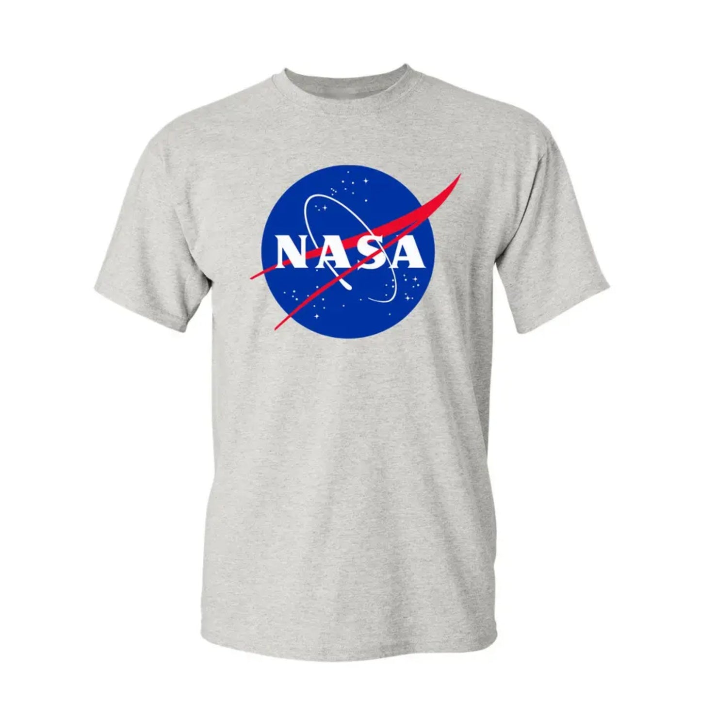 NASA Official Meatball Logo Tshirt - Ash