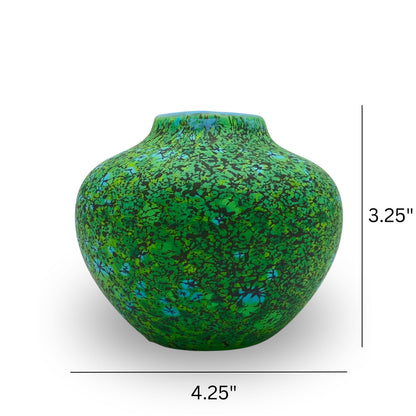 Native Vessel - Green Small Vase