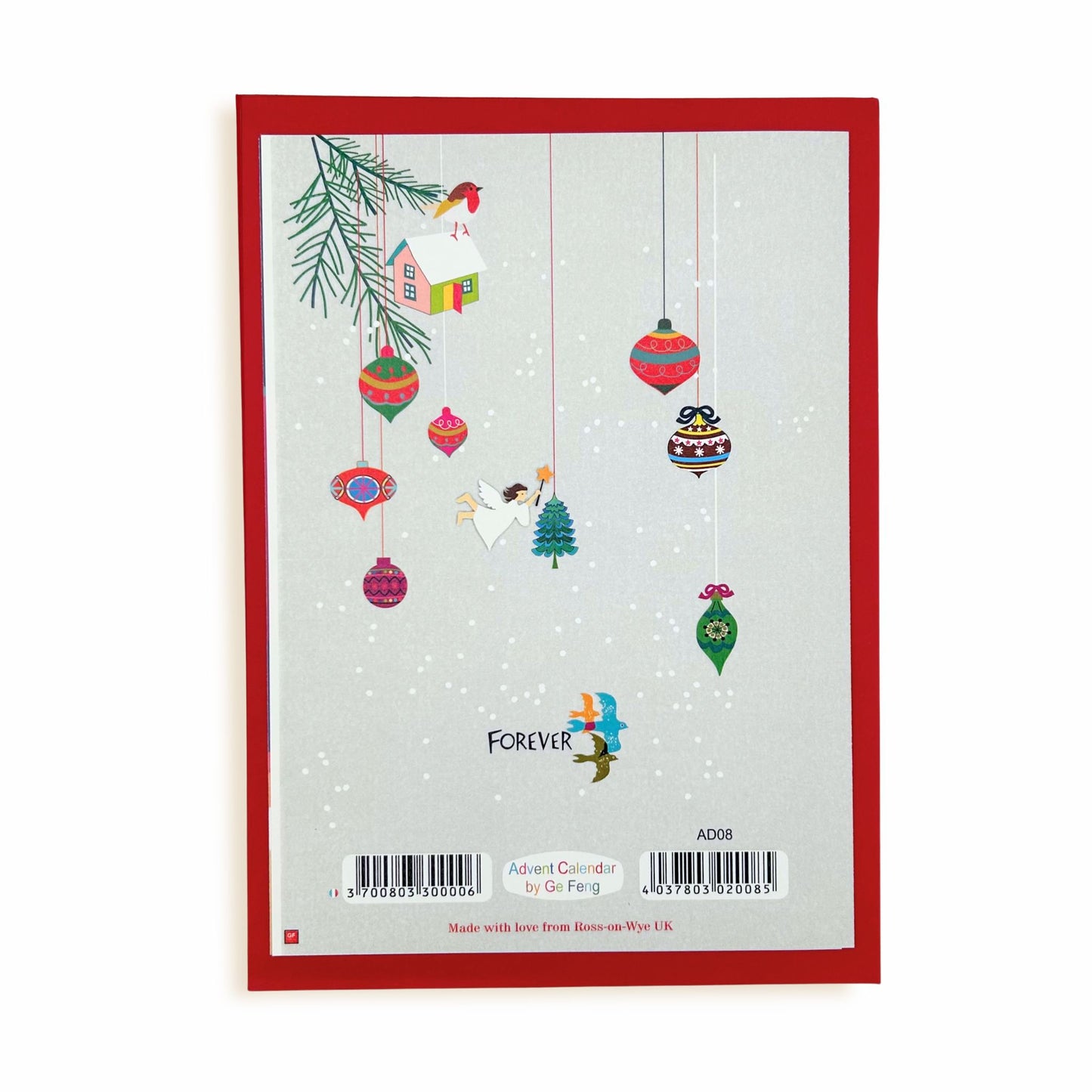 Nativity Advent Calendar Card