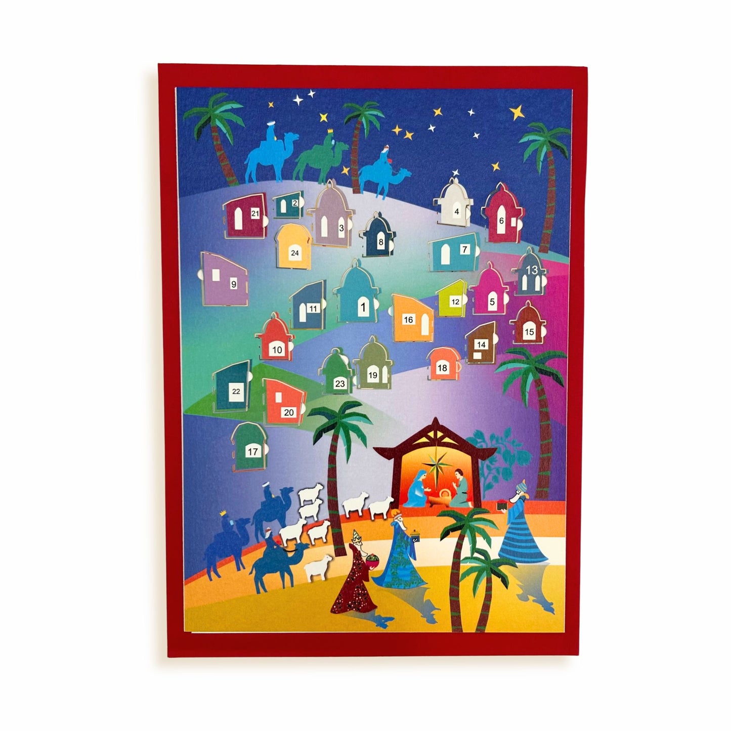 Nativity Advent Card