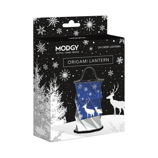 Oh Deer Blue Winter LED Foldable Light 