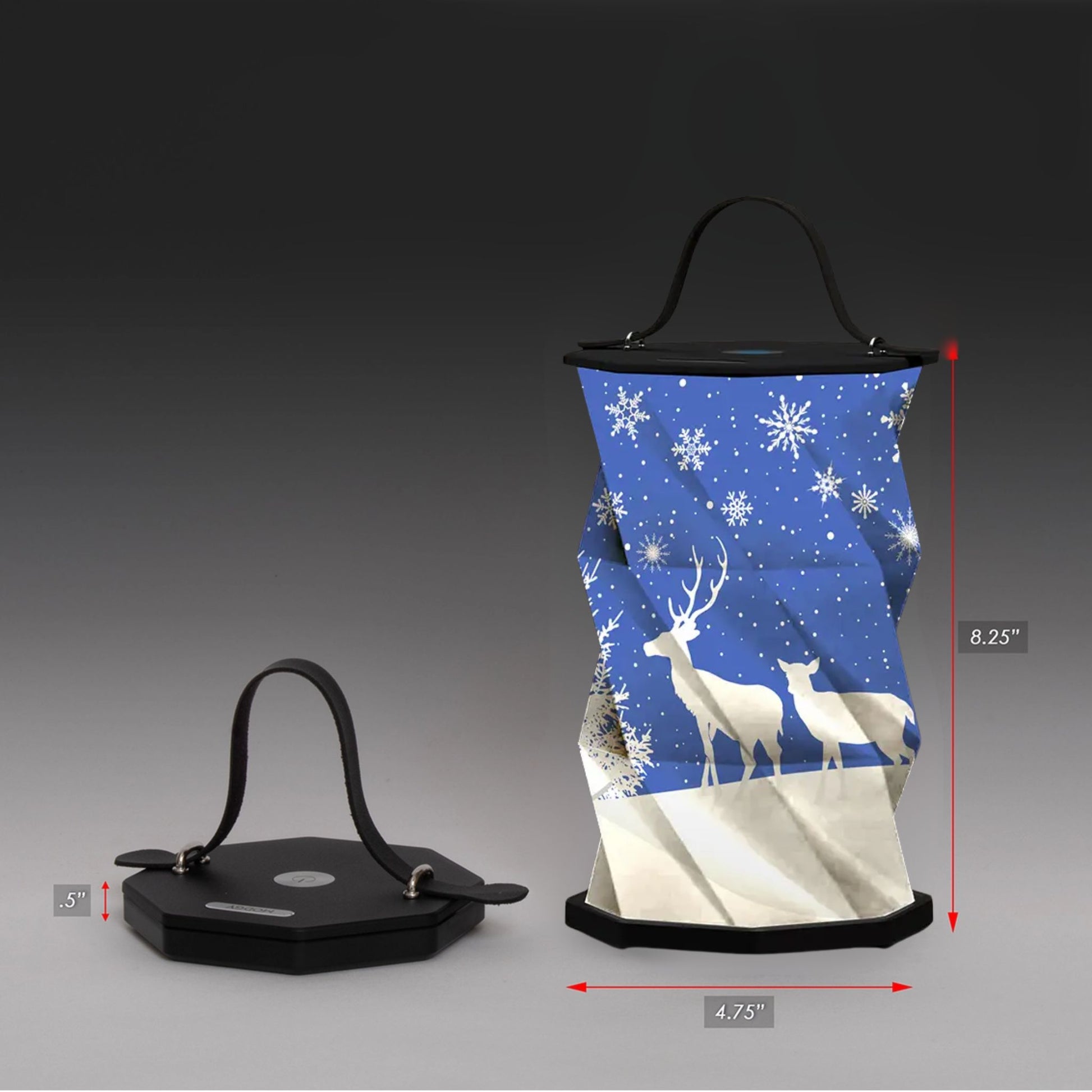 Oh Deer Origami Lantern Adjustable LED Light
