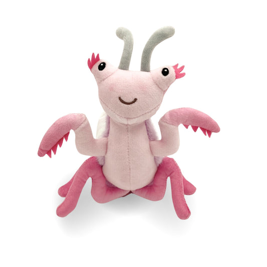ophelia orchid mantis pink stuffed bug