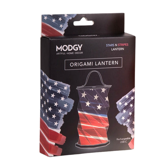 Origami Lantern - Stars N Stripes