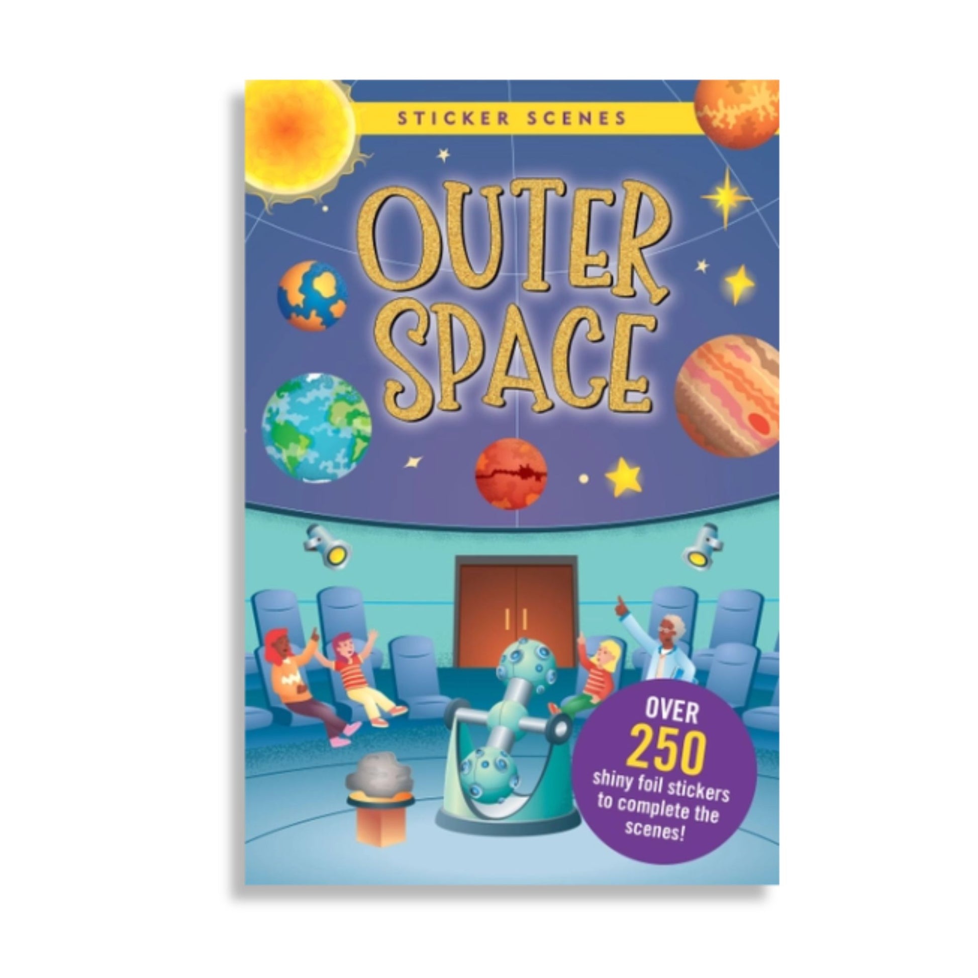 Outer Space Sticker Book