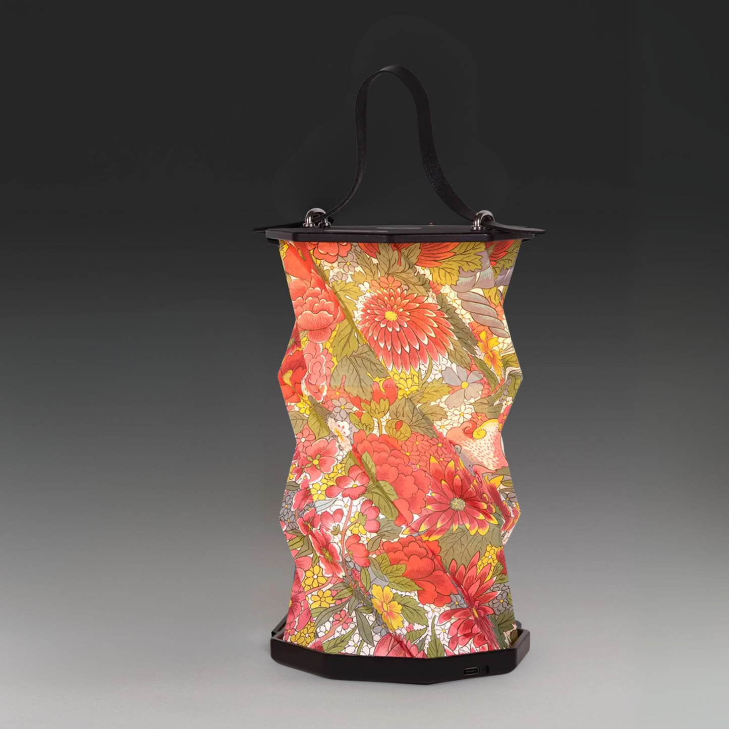 Owen Jones Coral floral Origami Lantern LED Light