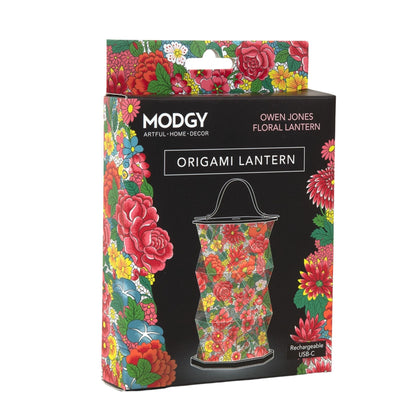 Owen Jones Floral Origami Lantern Rechargeable