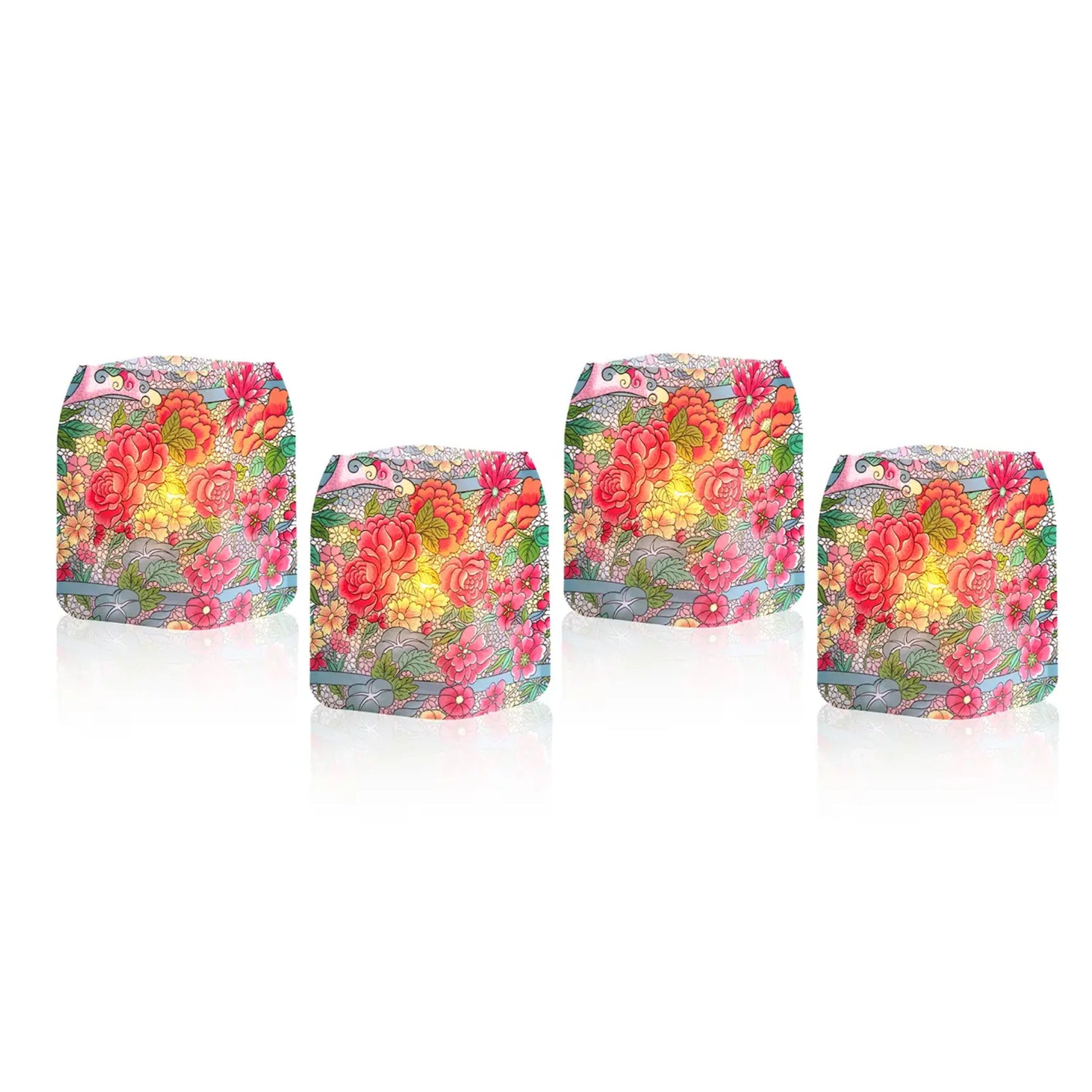 Owen Jones flowers luminary flight set of four