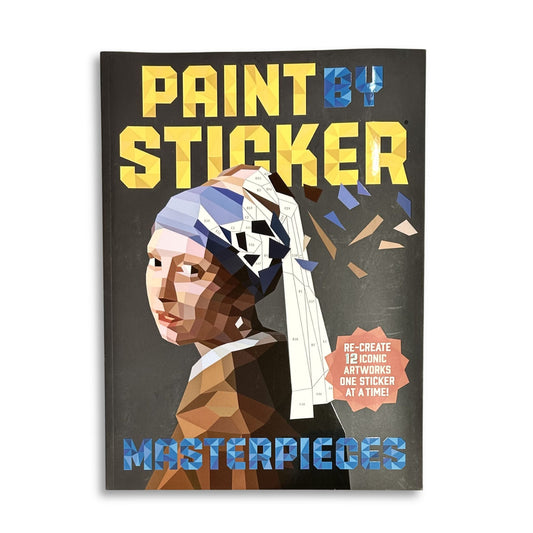Paint By Sticker Book - Masterpieces