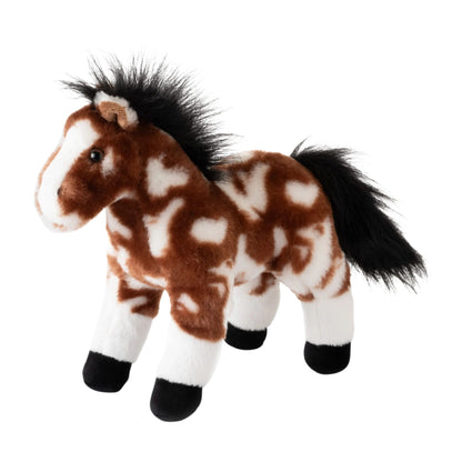Painted Horse Plush - Black and White