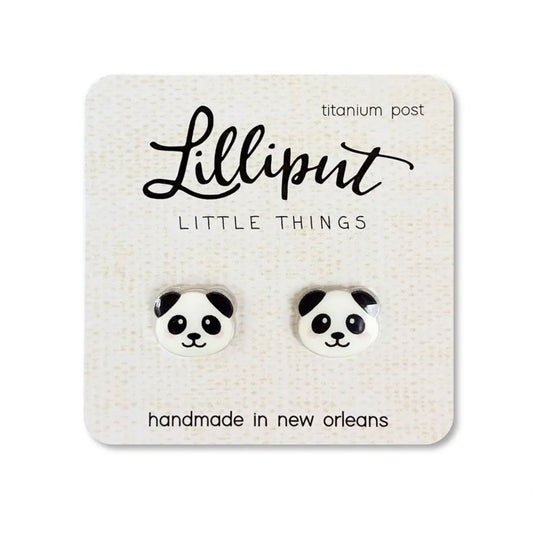 Panda Earrings