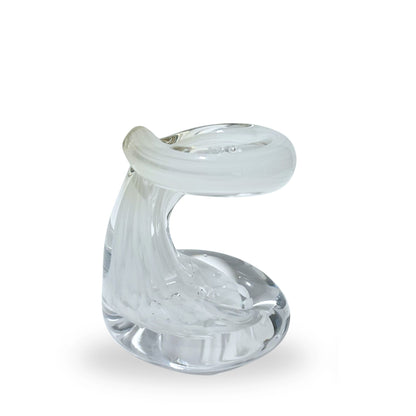 Pen Holder - Opal White Glass Gift