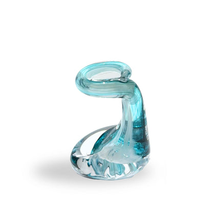 Pen Holder Lagoon Turquoise with White