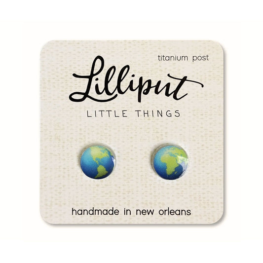 Planet Earth Earrings - Life In Space