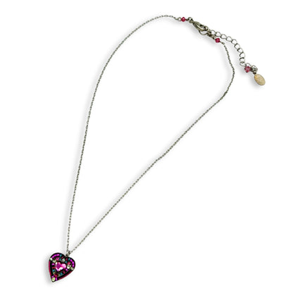 Rose Heart Necklace