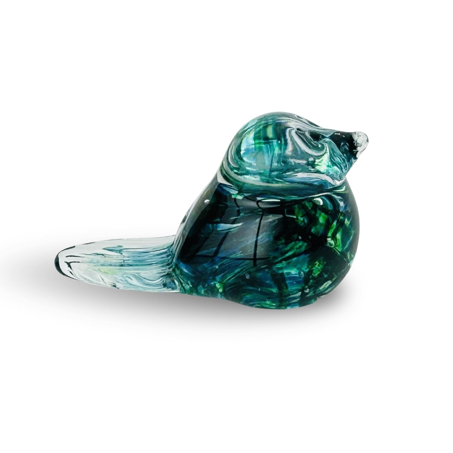 Seagrass Bird Irish Handmade Glass
