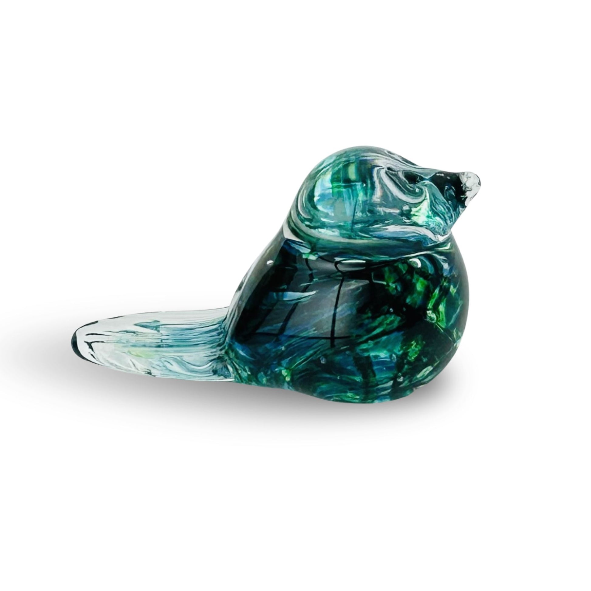 Seagrass Bird Irish Handmade Glass