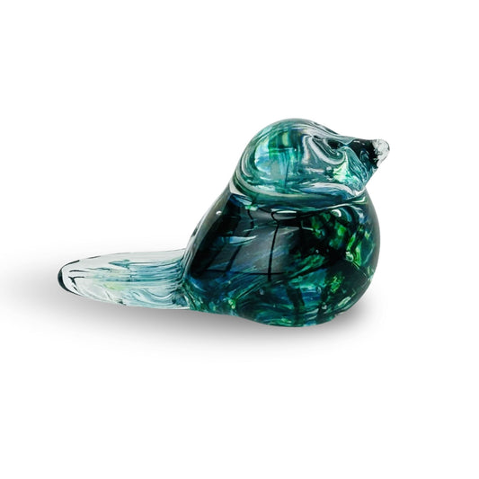 Seagrass Bird Irish Handmade Glass