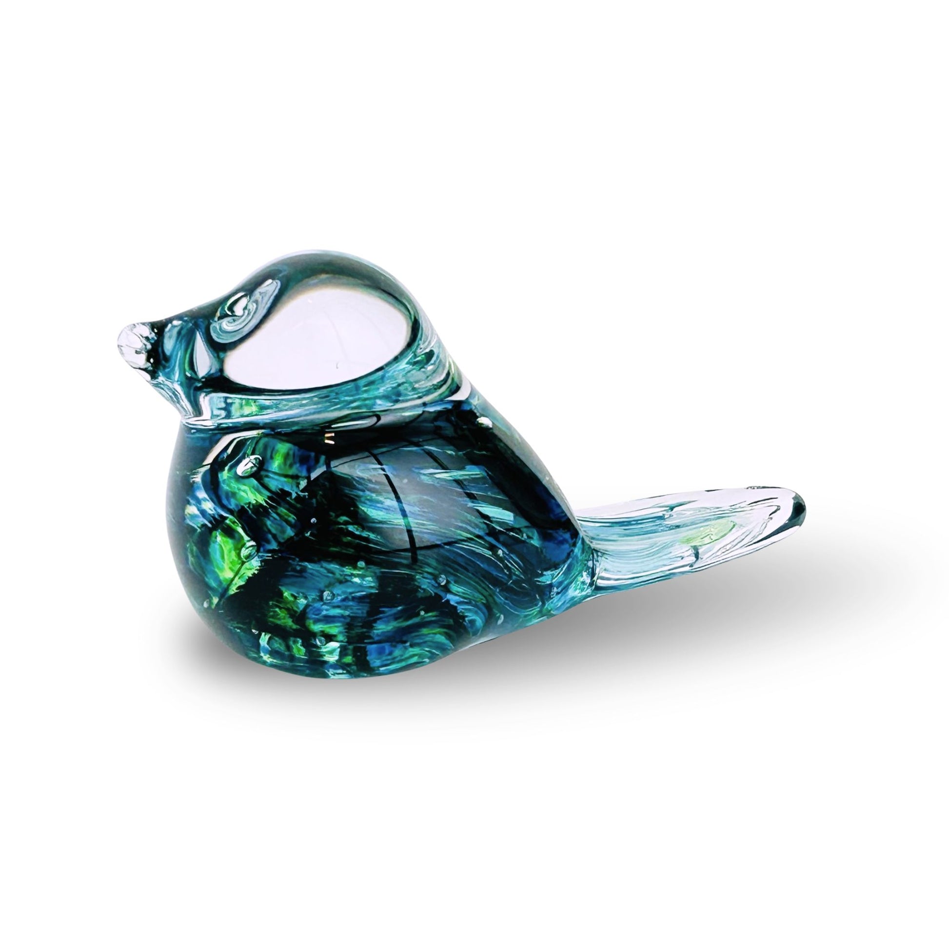 Seagrass Turquoise Blue and Green Bird