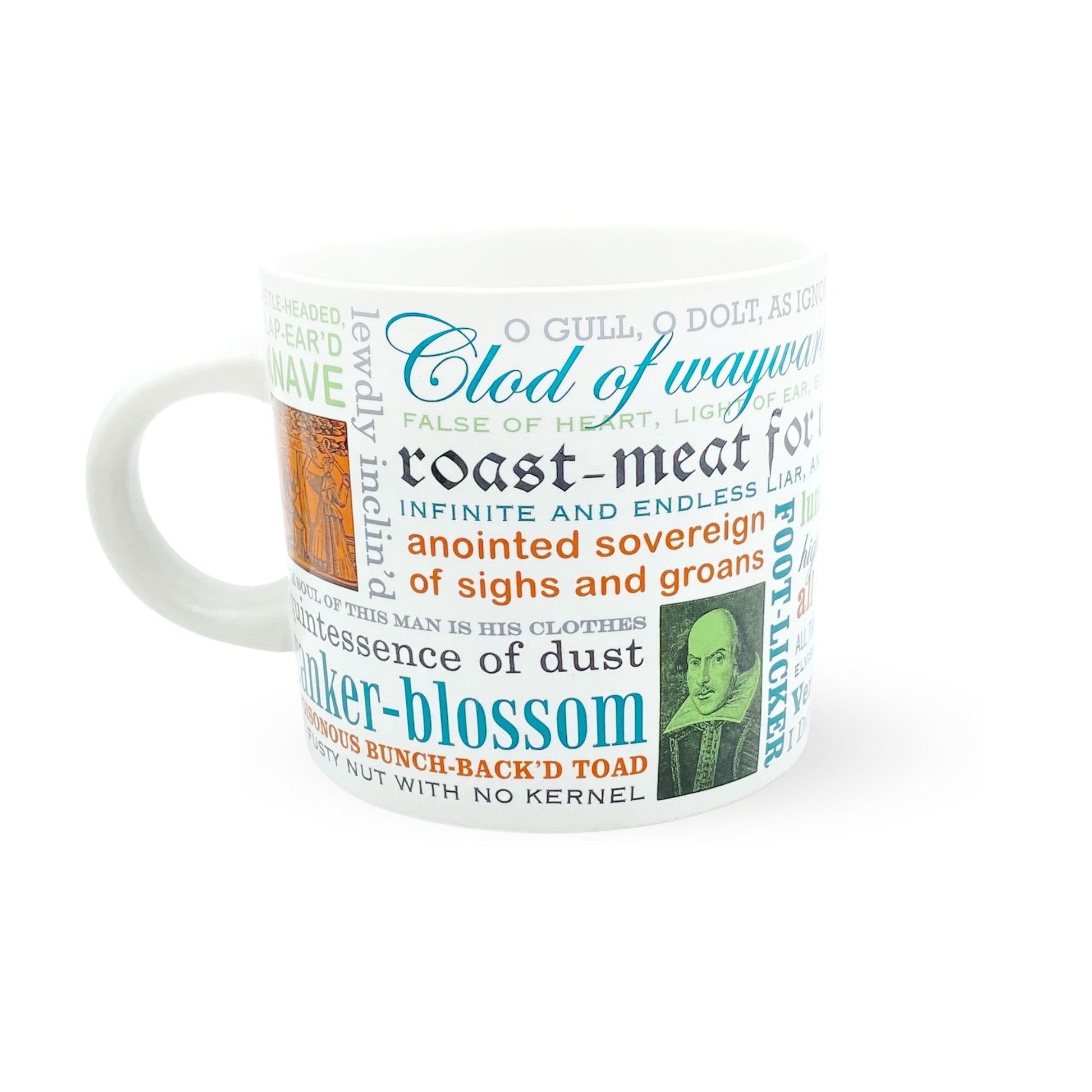 Shakespeare Insults Quote Mug