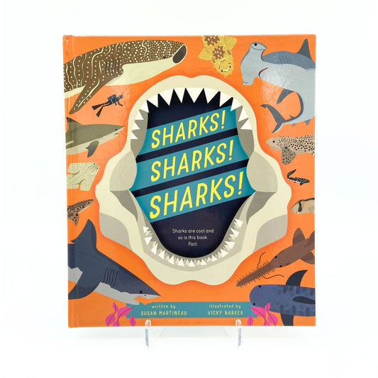 Sharks! Sharks! Sharks! book by susan martineau