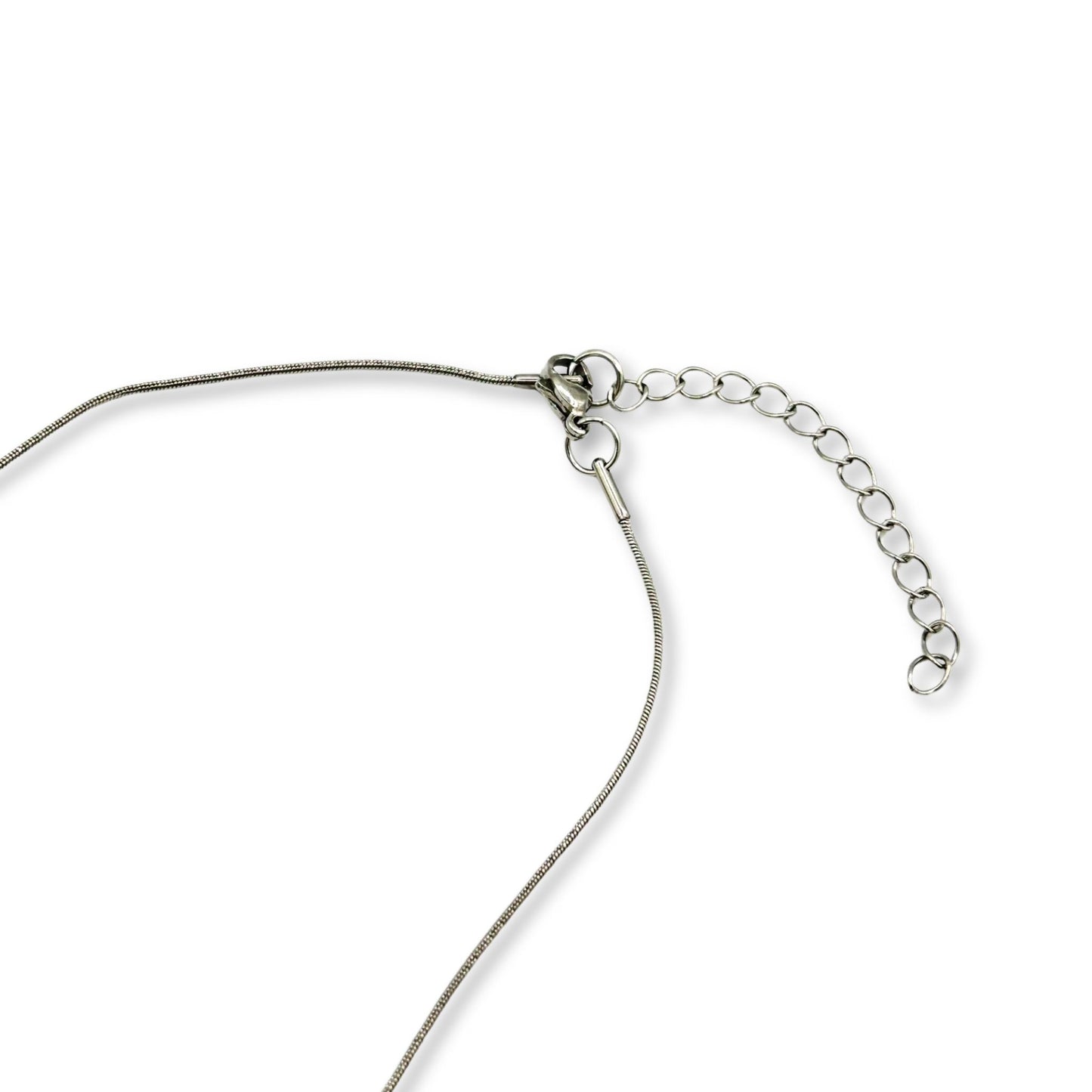 Silver Horseshoe Adjustable Necklace Perimade
