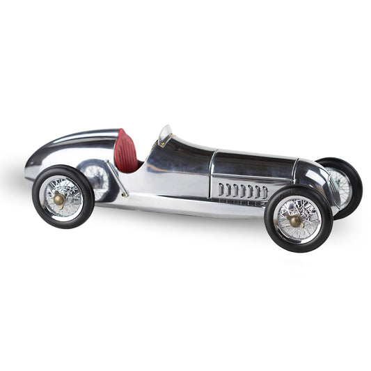 Silver Indy Mercedes Silver Arrow Car