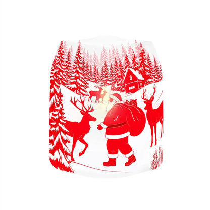 Simply Santa Red and White Luminary Light 