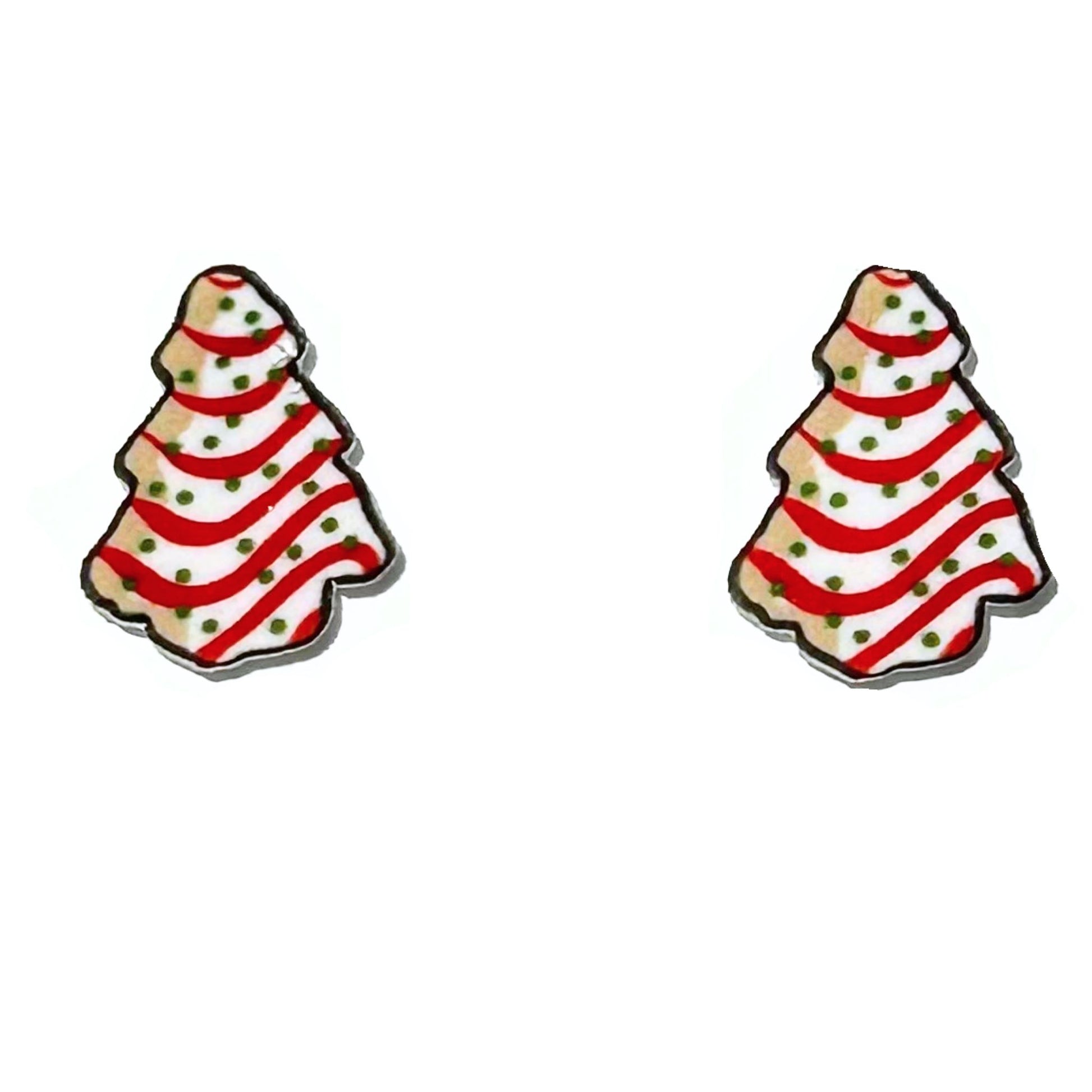 Snack Cake Holiday Little Debbie Earrings