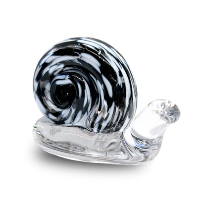 Snail - Tuxedo Black and White Encouragement Glass Gift
